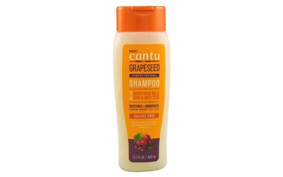 Cantu Grapeseed Shampoo Grapeseed OilShea Butter Sulfate Free.13.5oz 400ml