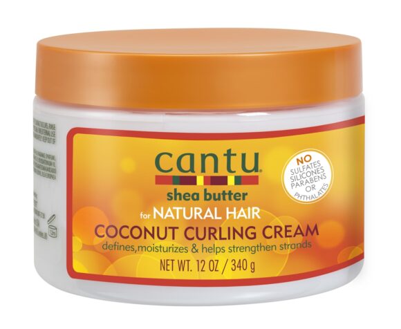 Cantu Shea Butter Coconut Curling Cream Style 12oz 340g