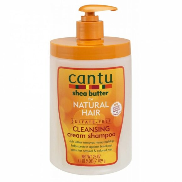 Cantu Shea Butter Natural Hair Sulfate Free Cleansing Cream Shampoo 25oz 709g