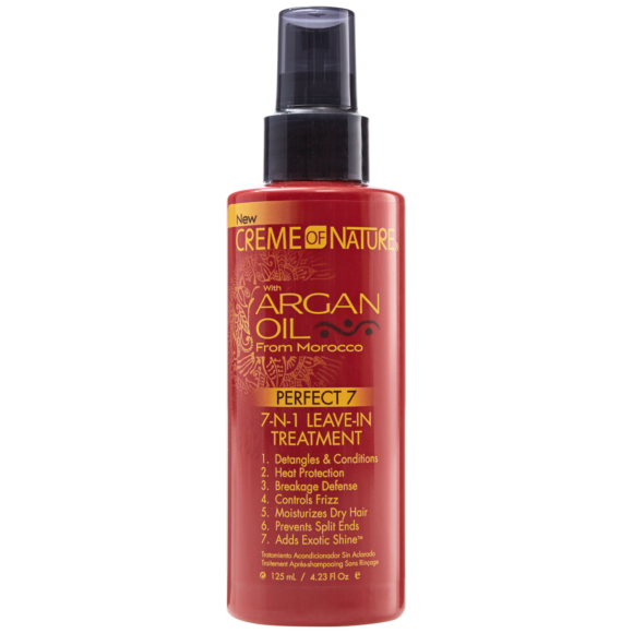 Creme Of Nature Argan Oil 7 N 1 Leave In Treatment 4.23 Fl oz 125 mL