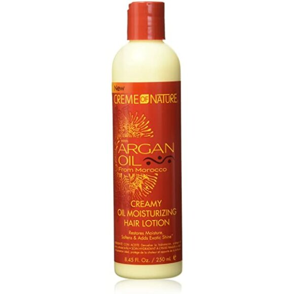 Creme Of Nature Argan Oil Creamy Oil Moisturizing Hair Lotion 8.45 oz 250ml