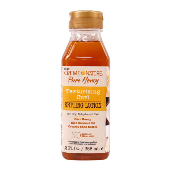 Creme of Nature Pure Honey Curl Texturizing Setting Lotion 12oz 355ml