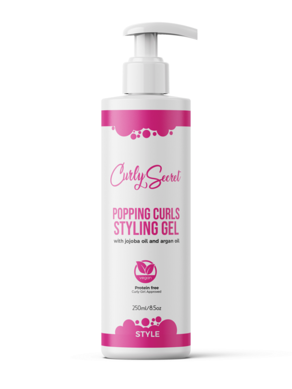 Curly Secret Popping Curls Styling Gel 250ml 8.5oz