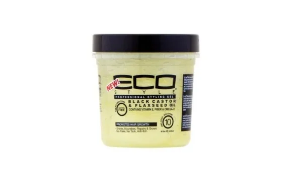 Eco Styler Black CastorFlaxseed Oil Styling gel 473 ml 16 oz