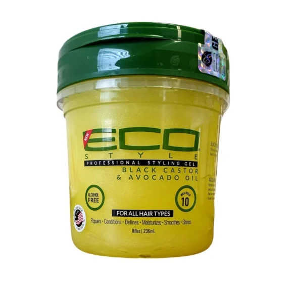 Eco Styler Professional Styling Gel Black Castor Avocado Oil 8oz 236ml