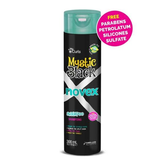 Novex Mystic Black Shampoo 300ml 10.1oz