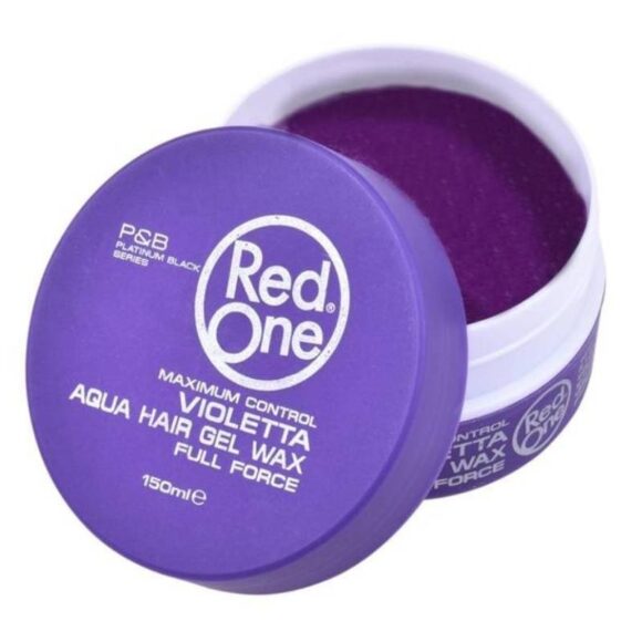 Red One Aqua Hair Wax Violette 150 ml