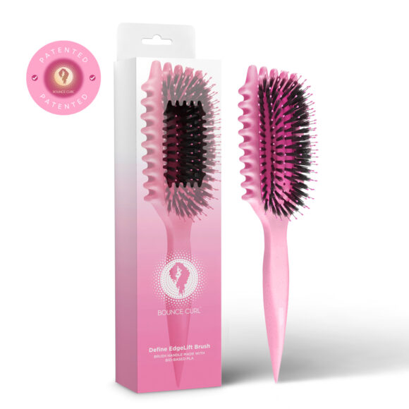 define brush pink patented packaging