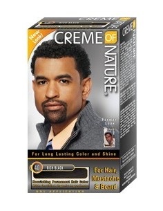Creme Of Nature Men Nourishing Permanent Hair Colour 4.0 Rich Black