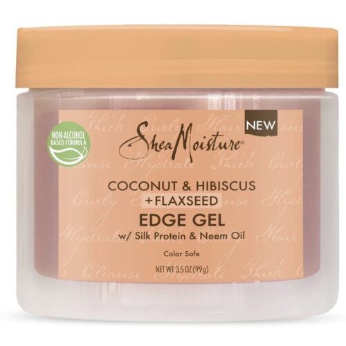 Shea Moisture Coconut&Hibiscus + Flaxseed Edge Gel 3.5oz/99g