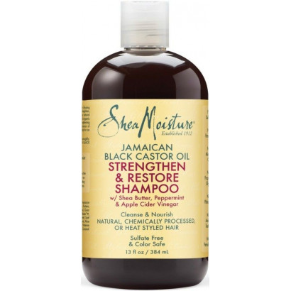 Shea Moisture Jamaican Black Castor Oil Strengthen&Restore Shampoo 13oz/384ml