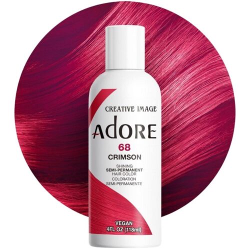 Adore Semi Permanent Hair Colour 68 Crimson 118 ml