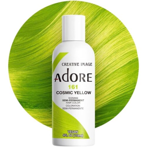 Adore Semi Permanent Hair Colour Yellow 161 118 ml