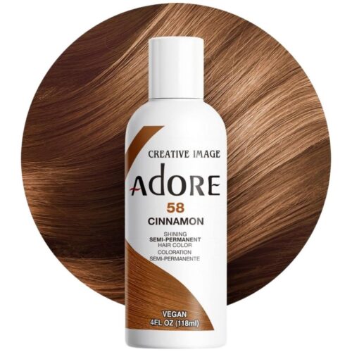 Adore Semi Permanent Hair Colour 58 Cinnamon 118 ml