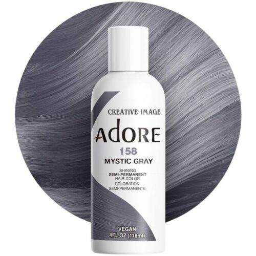 Adore Semi Permanent Hair Colour Mystic Gray 158 118 ml