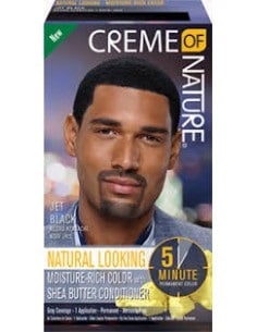 Creme Of Nature Men Moisture-Rich Hair Colour Jet Black