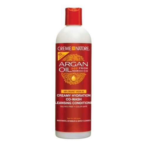 Creme Of Nature Argan Oil Creamy Hydration Co-Wash Cleansing Conditioner 12oz/354ml