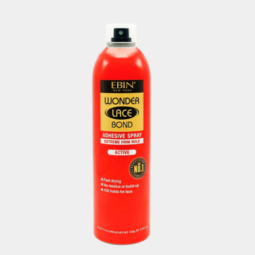 EBIN Wonder Lace Bond Adhesive Spray Extreme Firm Hold Active 6.08oz/180ml
