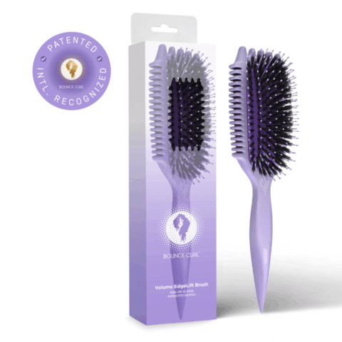 Bounce Curl Volume EdgeLift Brush Purple